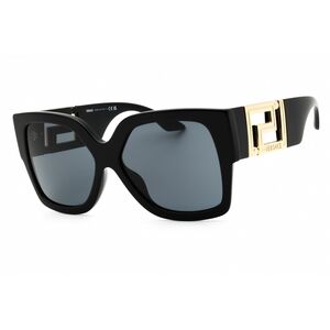 NWT Versace VE4402 Black Oversized 59mm Sunglasses